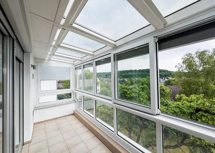 Glass Front With Valley View B17 Lejlighed Heidenheim an der Brenz